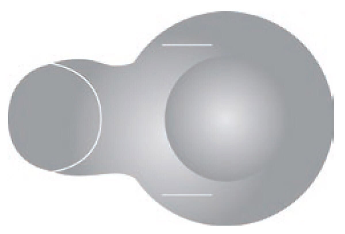 Winfield Labs SecurSeal 20 mm silver paper-free tamper-evident vial seal