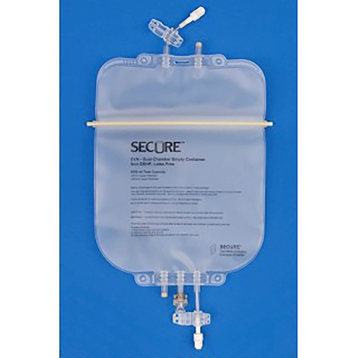 Metrix Secure 666 Series EVA legless dual-chamber TPN bag with male screw connector, 3,000 mL