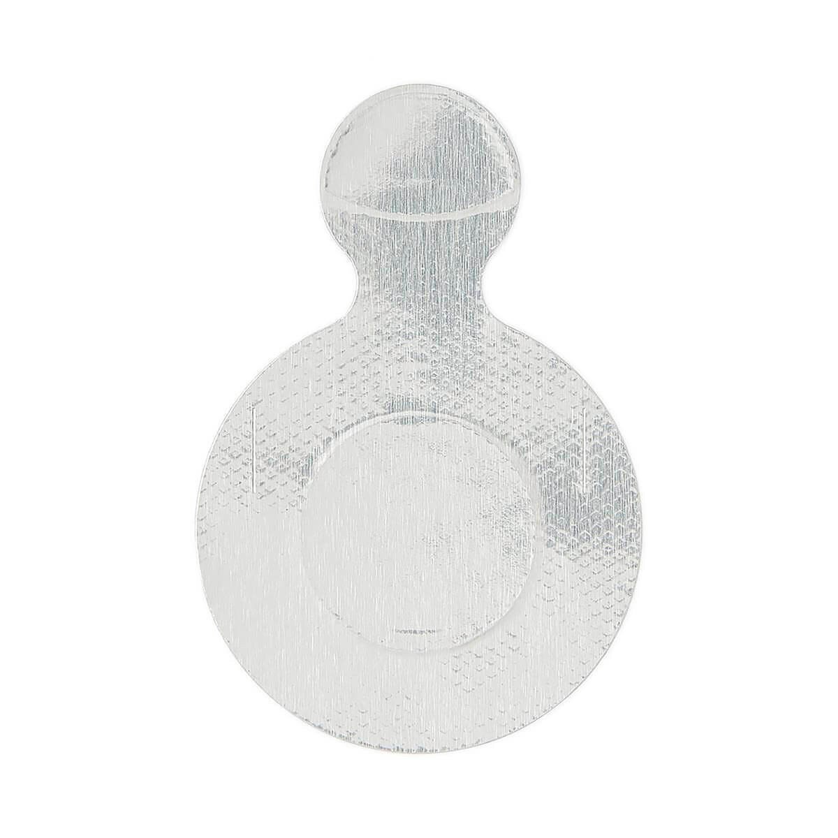 Cardinal ChemoPlus IVA sterile 9 mm silver tamper-evident vial seal