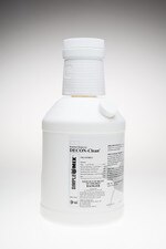 Single DECON-Clean SimpleMix bottle shown upright with full label visible.