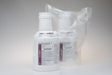 DECON-CYCLE II SimpleMix 1-gallon container with a white body, side handle, and purple label shown fully outside of packaging.