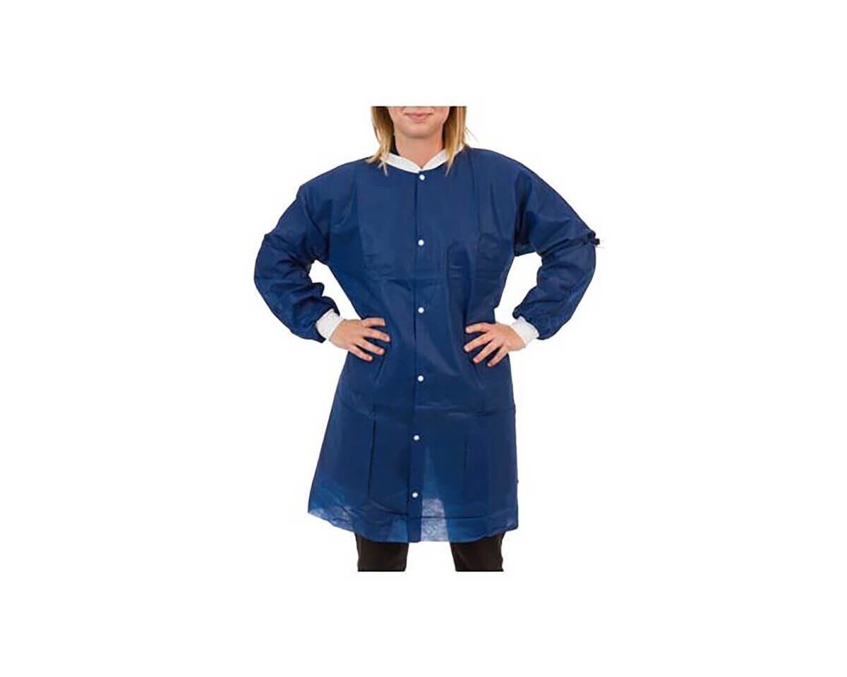 International Enviroguard's Heavy-Weight Poly Lab Coat