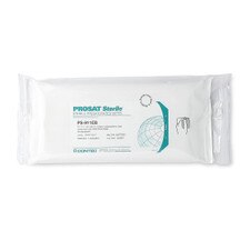 Single PROSAT Sterile presaturated 9x11 wipe pack, labeled PS-911EB with 70% IPA solution.