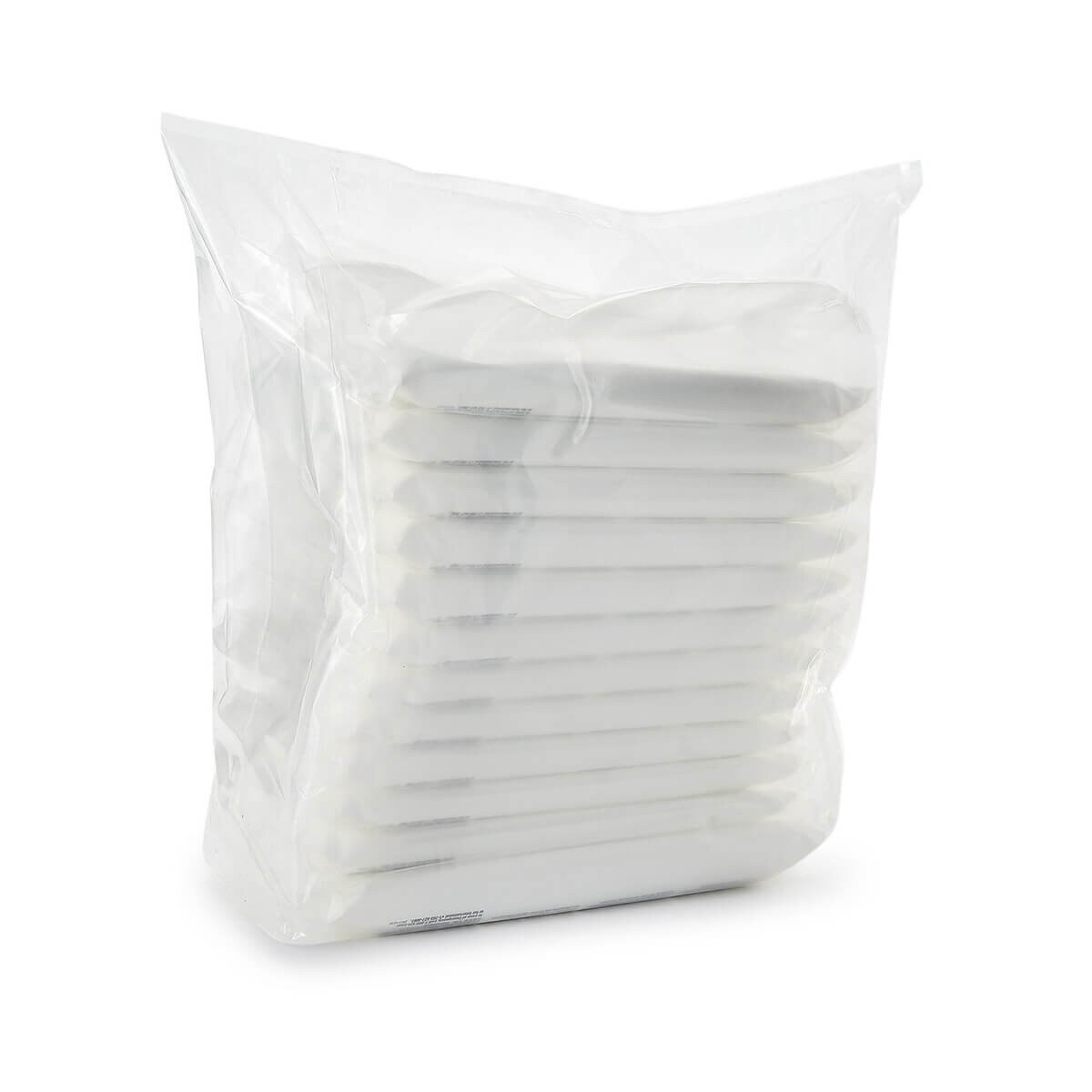 Bulk multipack of PROSAT Sterile 9x11 presaturated wipe pouches sealed inside sterile poly packaging.
