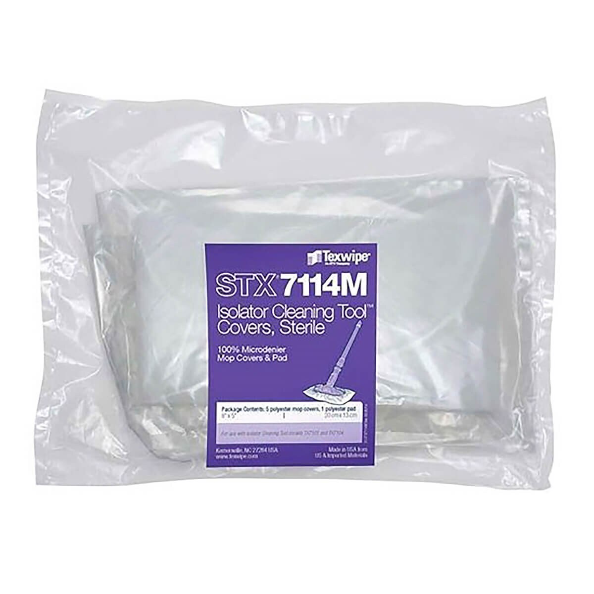 Mini AlphaMop Isolator Tool, Microdenier Mop Covers & Poly Pads