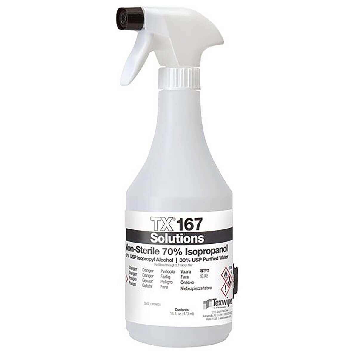 TX167 70% IPA 16oz spray