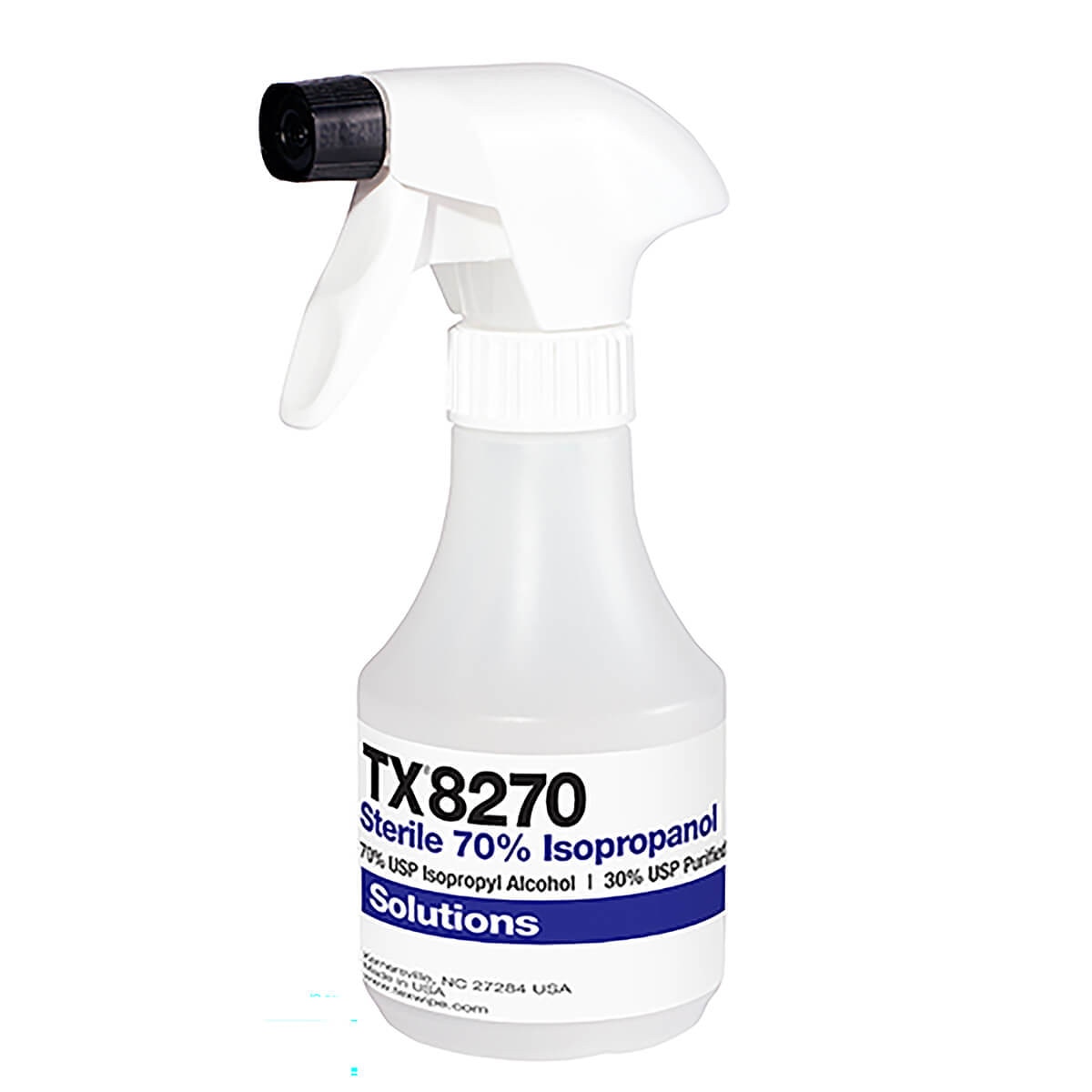 TX8270 70% IPA spray bottle