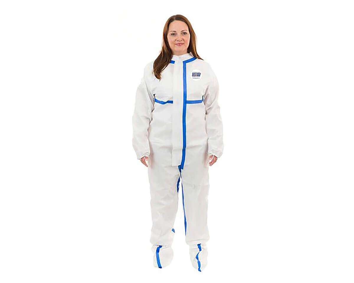 ViroGuard® 2 Laminated Coverall For Providing Protection Against Bloodborne Pathogens Viral Penetration And Hazardous Liquids